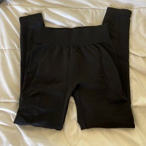 Gymshark hi waisted flex leggings, black, M